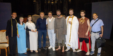 BDU tələbələri “Pillə-3” Tələbə Tamaşaları Festivalında çıxış ediblər