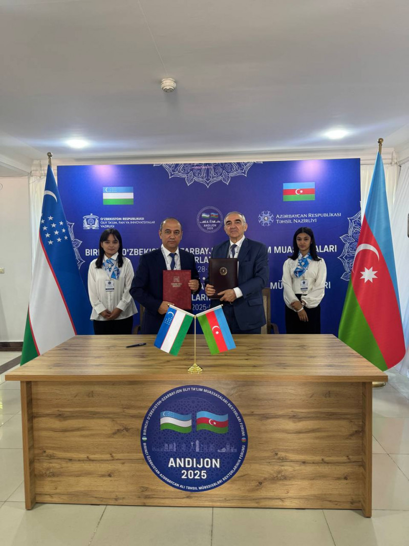 BDU Özbəkistanın daha 16 universiteti ilə anlaşma memorandumu və əməkdaşlıq müqaviləsi imzalayıb
