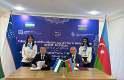 BDU Özbəkistanın daha 16 universiteti ilə anlaşma memorandumu və əməkdaşlıq müqaviləsi imzalayıb