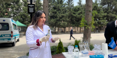 “Bayramlı Group” MMC BDU-da "Dozatorlardan düzgün istifadə" adlı “workshop” keçirib