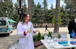 “Bayramlı Group” MMC BDU-da "Dozatorlardan düzgün istifadə" adlı “workshop” keçirib