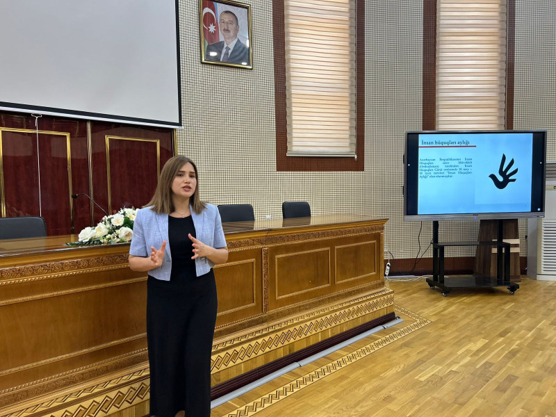 BDU-da “Əmək hüquqları və qanunvericilik” mövzusunda maarifləndirici təlim