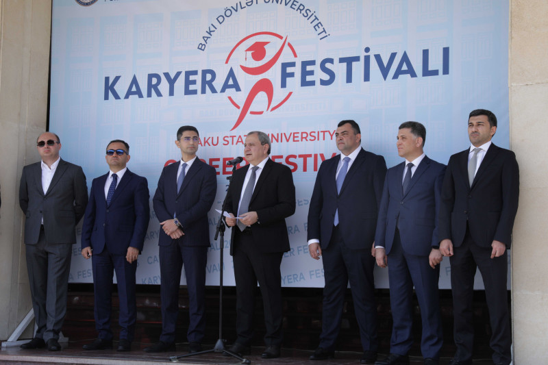 BDU-da Karyera Festivalının açılış mərasimi