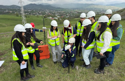 BDU-nun Geologiya fakültəsinin tələbələri “Azerbaijan International Mining Company”də istehsalat təcrübəsində