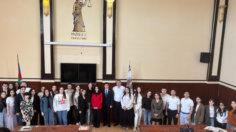 BDU-da "Media hüququ və insan hüquqları” mövzusunda təlim