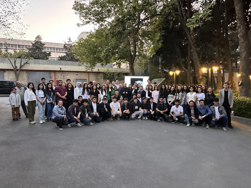 BDU-da astronomik müşahidə günü