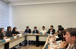 BDU-da simulyasiya konfransı: “Qlobal informasiya təhlükəsizliyi və medianın beynəlxalq münaqişələrdə rolu”