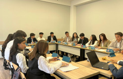 BDU-da simulyasiya konfransı: “Qlobal informasiya təhlükəsizliyi və medianın beynəlxalq münaqişələrdə rolu”