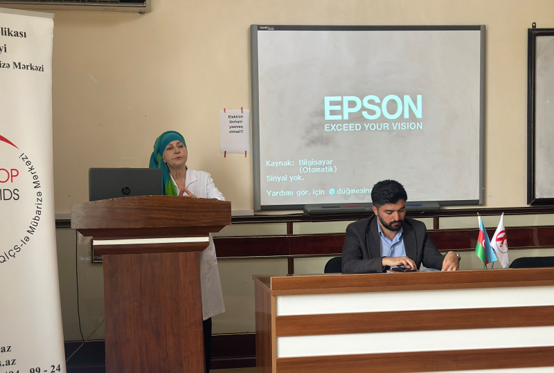 BDU tələbələri QİÇS-lə mübarizə tədbirləri haqqında məlumatlandırılıb