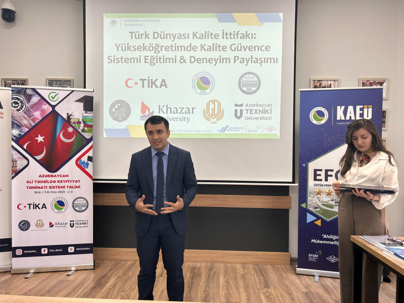 BDU-da ali təhsildə keyfiyyət təminatı üzrə təlim proqramı uğurla tamamlanıb