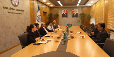 BDU-da Pakistan səfiri və NUST Universitetinin rəsmisi ilə görüş