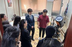 BDU-nun Geologiya fakültəsinin tələbələri Tələbə Elmi-Texniki Yaradıcılıq Mərkəzinə ekskursiya ediblər