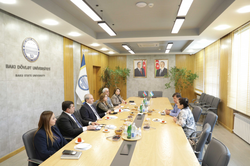 BDU və Özbəkistanın Əbu Əli İbn Sina adına Buxara Dövlət Tibb İnstitutu arasında anlaşma memorandumu imzalanıb