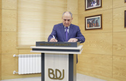 BDU və YAP-ın birgə təşkilatçılığı ilə “Ulu Öndər Heydər Əliyevin siyasi irsi: qüdrətli dövlətin əsasları” mövzusunda konfrans keçirilib