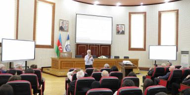 Böyük Britaniyanın Tibbi Tədqiqatlar Şurasının Hesablama Struktur Biologiyası qrupunun rəhbəri Qərib Mürşüdov BDU-da mühazirə deyib