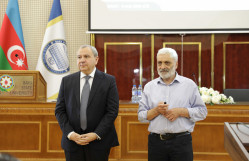 Böyük Britaniyanın Tibbi Tədqiqatlar Şurasının Hesablama Struktur Biologiyası qrupunun rəhbəri Qərib Mürşüdov BDU-da mühazirə deyib