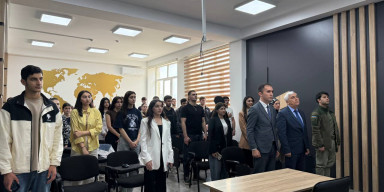 BDU-da "Gənclərin vətənpərvərlik ruhunda formalaşmasında qəhrəmanlarımızın rolu" mövzusunda tədbir