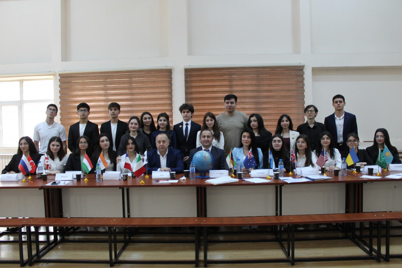 BDU-da “Dayanıqlı inkişaf uğrunda qlobal dialoq” simulyasiyası