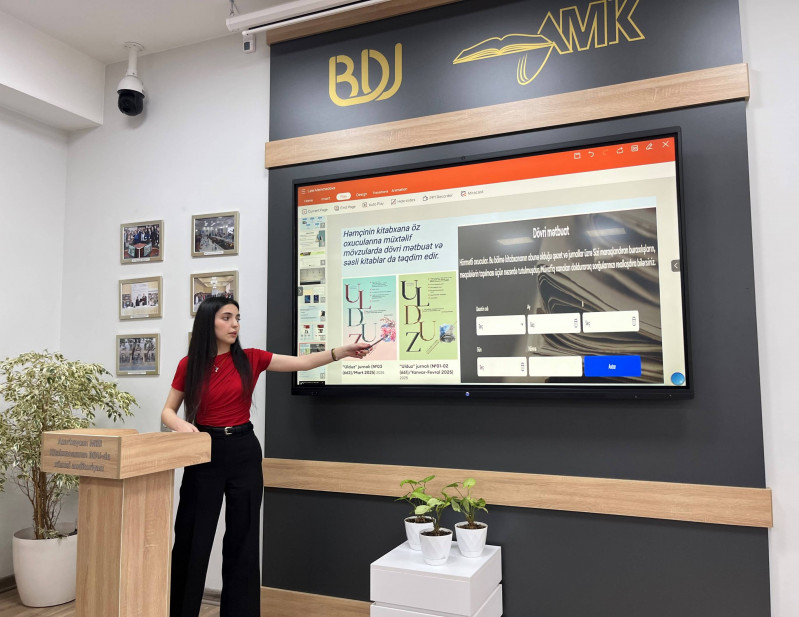 BDU-da Respublika Gənclər Kitabxanasının fəaliyyətinə dair elmi seminar