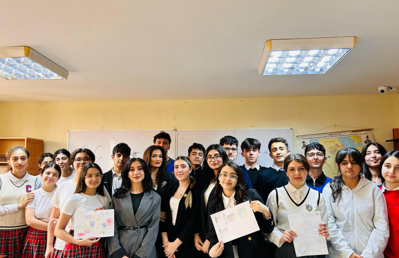 BDU-nun nəzdində “Gənc istedadlar” liseyində art-terapiya yönümlü sessiya