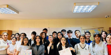 BDU-nun nəzdində “Gənc istedadlar” liseyində art-terapiya yönümlü sessiya