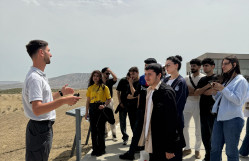 BDU tələbələri Qobustan palçıq vulkanlarına baxış keçiriblər
