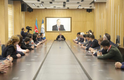 Özbəkistan ali təhsil müəssisələrinin nümayəndələri BDU-da