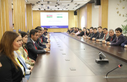 Özbəkistan ali təhsil müəssisələrinin nümayəndələri BDU-da