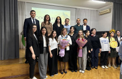 BDU-nun Coğrafiya fakültəsi 200 nömrəli məktəb-liseydə “Coğrafiya - sirli bir dünya” adlı tədbir təşkil edib