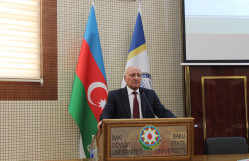 BDU-da torpaq islahatının yeni mərhələsi və ekoloji problemlərin həllinə dair Respublika elmi konfransı