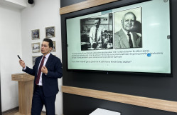 Bərpa Olunan Enerji Mənbələri Dövlət Agentliyinin direktor müavini BDU-da ustad dərsi keçib