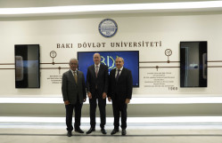 BDU-nun Faydalı qazıntılar muzeyinin BP və tərəfdaş şirkətlərin dəstəyi ilə əsaslı təmirdən sonra açılış mərasimi