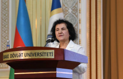 BDU-da Azərbaycan milli mətbuatının 150 illik yubileyinə həsr olunmuş Beynəlxalq konfransın əsas sessiyasının açılışı