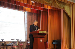 BDU-da Azərbaycan milli mətbuatının 150 illik yubileyinə həsr olunmuş Beynəlxalq konfransın əsas sessiyasının açılışı