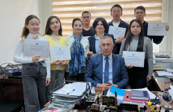 Qazaxıstanın Almatı Dövlət Universitetinin magistrantları BDU-da elmi təcrübə keçiblər