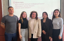 Qazaxıstanın Almatı Dövlət Universitetinin magistrantları BDU-da elmi təcrübə keçiblər