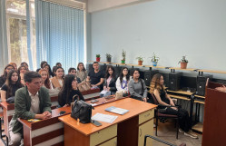 Qazaxıstanın Almatı Dövlət Universitetinin magistrantları BDU-da elmi təcrübə keçiblər