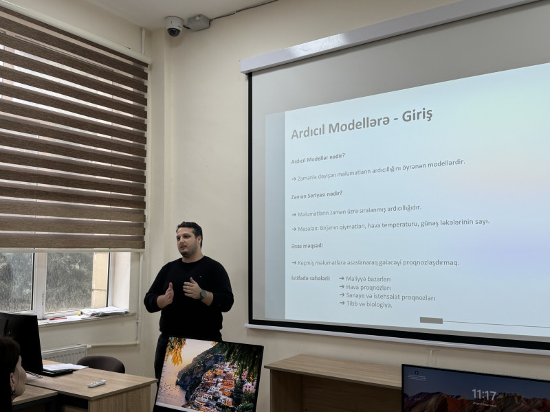 SOCAR-ın süni intellekt üzrə mütəxəssisi BDU tələbələri ilə görüşüb