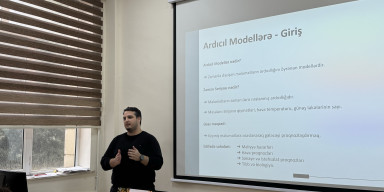 SOCAR-ın süni intellekt üzrə mütəxəssisi BDU tələbələri ilə görüşüb