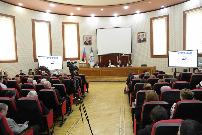 BDU-da Azad Nəbiyevin 80 illik yubileyinə həsr olunmuş elmi sessiya keçirilib