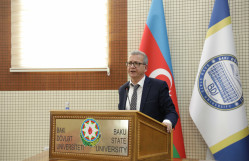 BDU-da Azad Nəbiyevin 80 illik yubileyinə həsr olunmuş elmi sessiya keçirilib