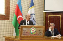 BDU-da Azad Nəbiyevin 80 illik yubileyinə həsr olunmuş elmi sessiya keçirilib