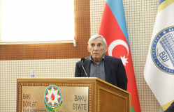 BDU-da Azad Nəbiyevin 80 illik yubileyinə həsr olunmuş elmi sessiya keçirilib