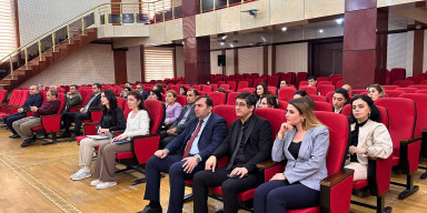 BDU-da Dayanıqlı İnkişaf Məqsədlərinin tədris və tədqiqata inteqrasiyasına dair növbəti təlim