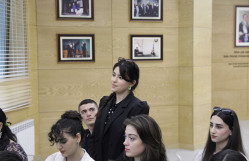 BDU-da "Heydər Əliyev mühazirələri": Milli Məclisin üzvü Sevinc Fətəliyeva ilə görüş