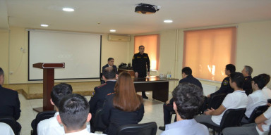 BDU-nun nəzdində “Gənc istedadlar” liseyində “Narkomaniyaya YOX deyək!” adlı tədbir