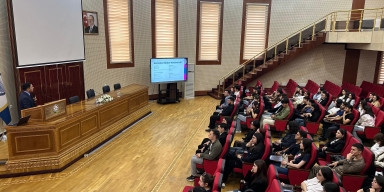 BDU-da “Dayanıqlı İnkişaf Məqsədlərinə tələbə töhfəsi” mövzusunda növbəti təlim