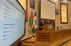 BDU-da “Dayanıqlı İnkişaf Məqsədlərinə tələbə töhfəsi” mövzusunda növbəti təlim