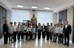 S.C. Pişəvəri adına Respublika humanitar fənlər gimnaziyasının şagirdləri BDU-nun Şərqşünaslıq fakültəsində