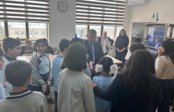 S.C. Pişəvəri adına Respublika humanitar fənlər gimnaziyasının şagirdləri BDU-nun Şərqşünaslıq fakültəsində